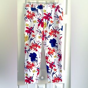 Banana Republic Women’s Summer Floral Pant, size 8
